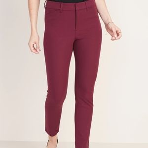 Burgundy Pixie Pants